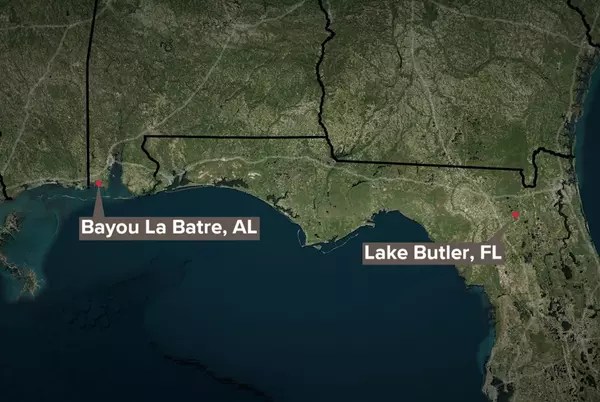 Lake Butner Map Mapa Del Lago Butler, Florida Florida Map Editable PowerPoint Maps